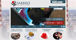 Desktop Screenshot of fabbro.com.br