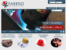 Tablet Screenshot of fabbro.com.br